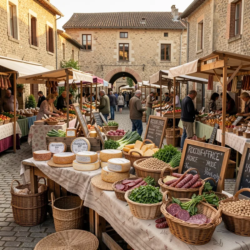Saint-Affrique : la vie locale autour des marchés et des associations